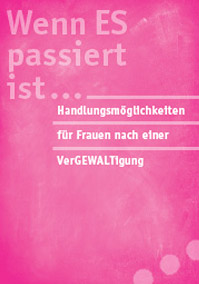 Broschüre Wenn es passiert ist